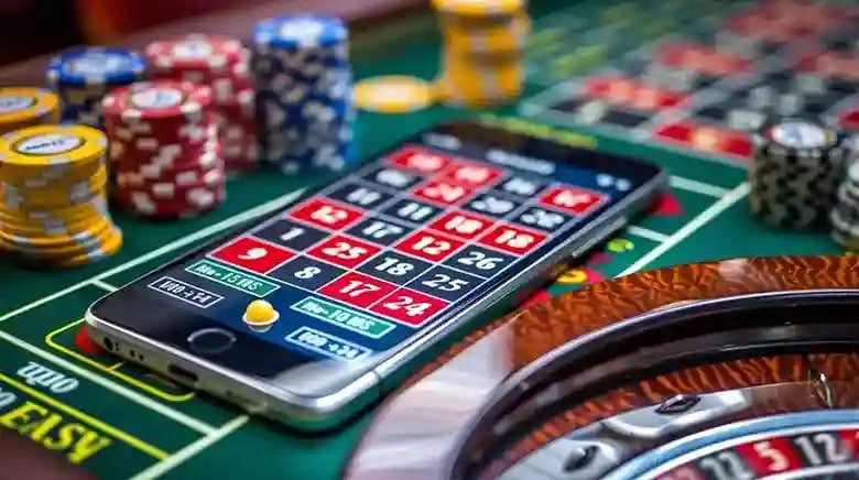Casino-style game lobby with slots and live dealer options at ph6655